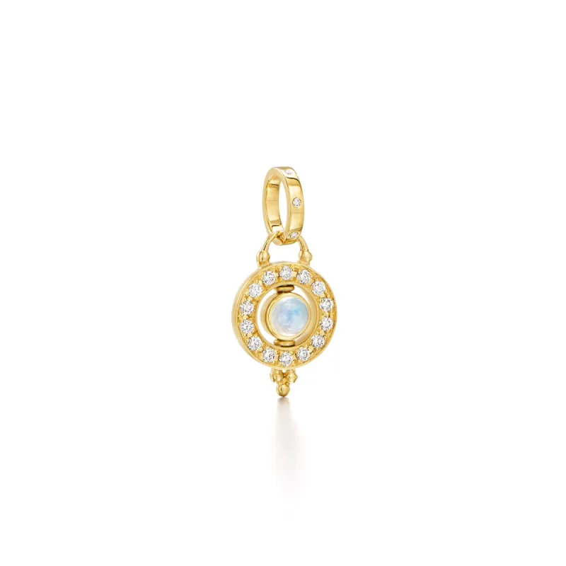 18K Mini Orbit Pendant sold by TEMPLE ST CLAIR