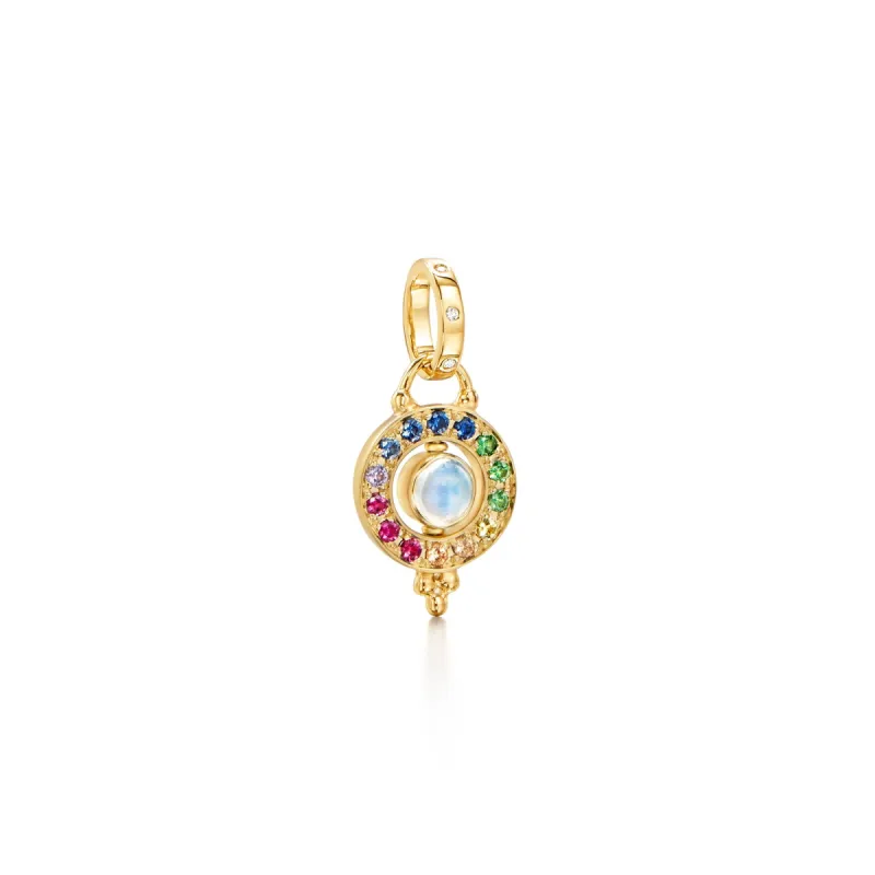 18K Mini Orbit Pendant sold by TEMPLE ST CLAIR