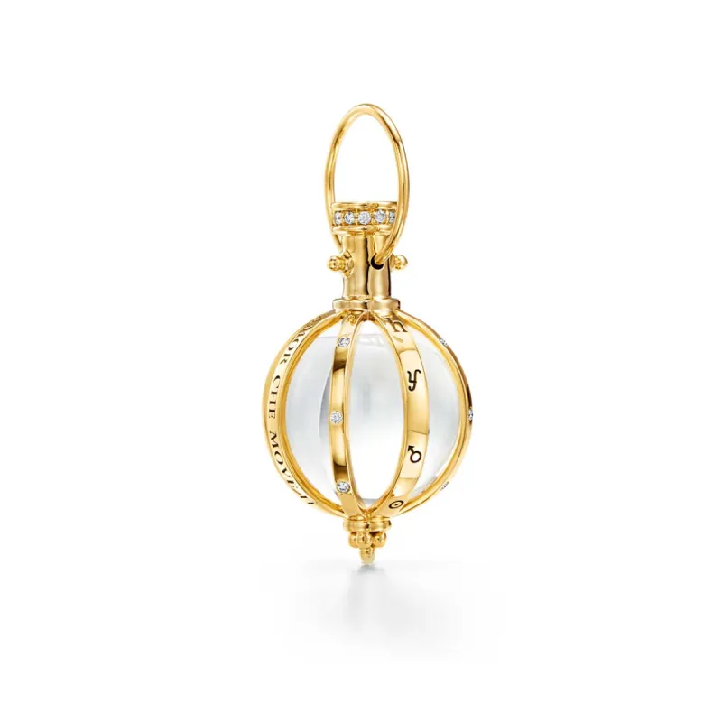 18K Round Astrid Amulet sold by TEMPLE ST CLAIR