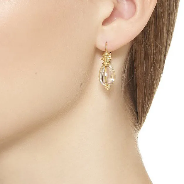 18K Classic Amulet Earrings sold by TEMPLE ST CLAIR product image thumbnail 2