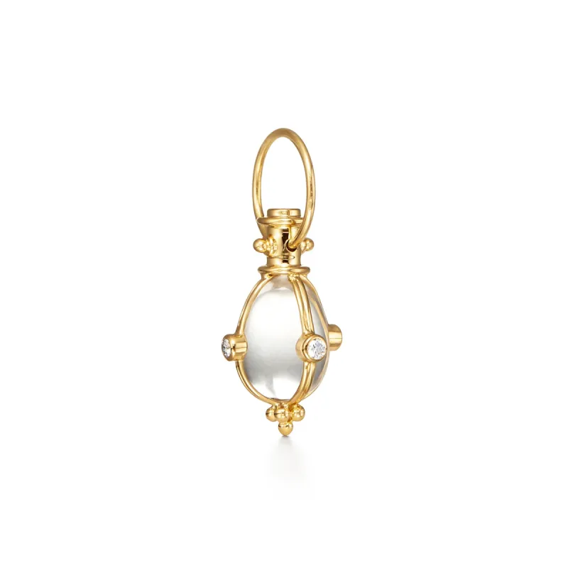 18K Diamond Classic Amulet sold by TEMPLE ST CLAIR