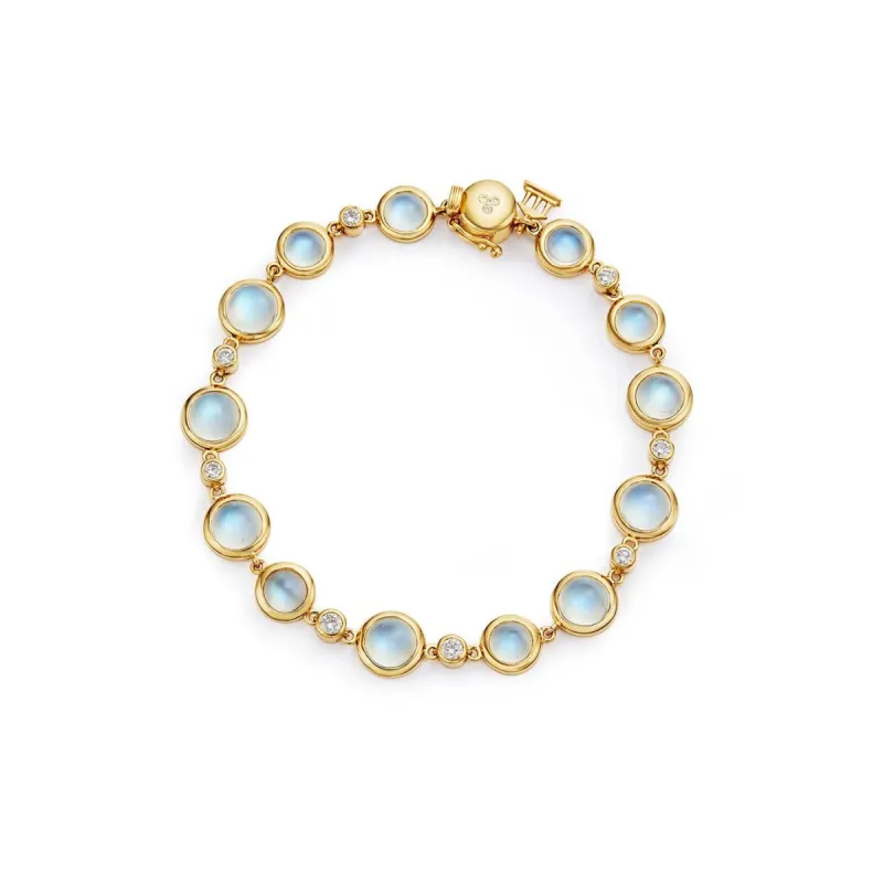 18K Full Moon Bracelet sold by TEMPLE ST CLAIR