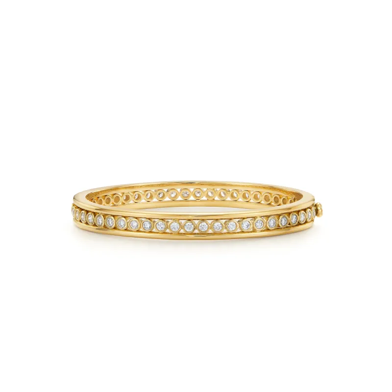 18K Diamond Classic Eternity Bracelet sold by TEMPLE ST CLAIR