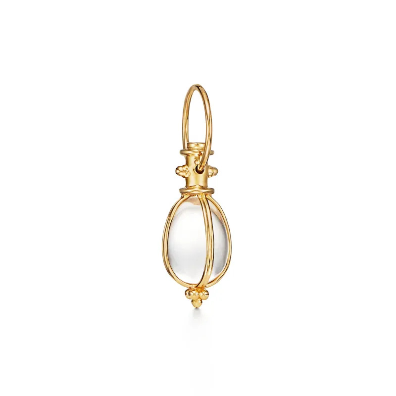 18K Original Rock Crystal Amulet sold by TEMPLE ST CLAIR