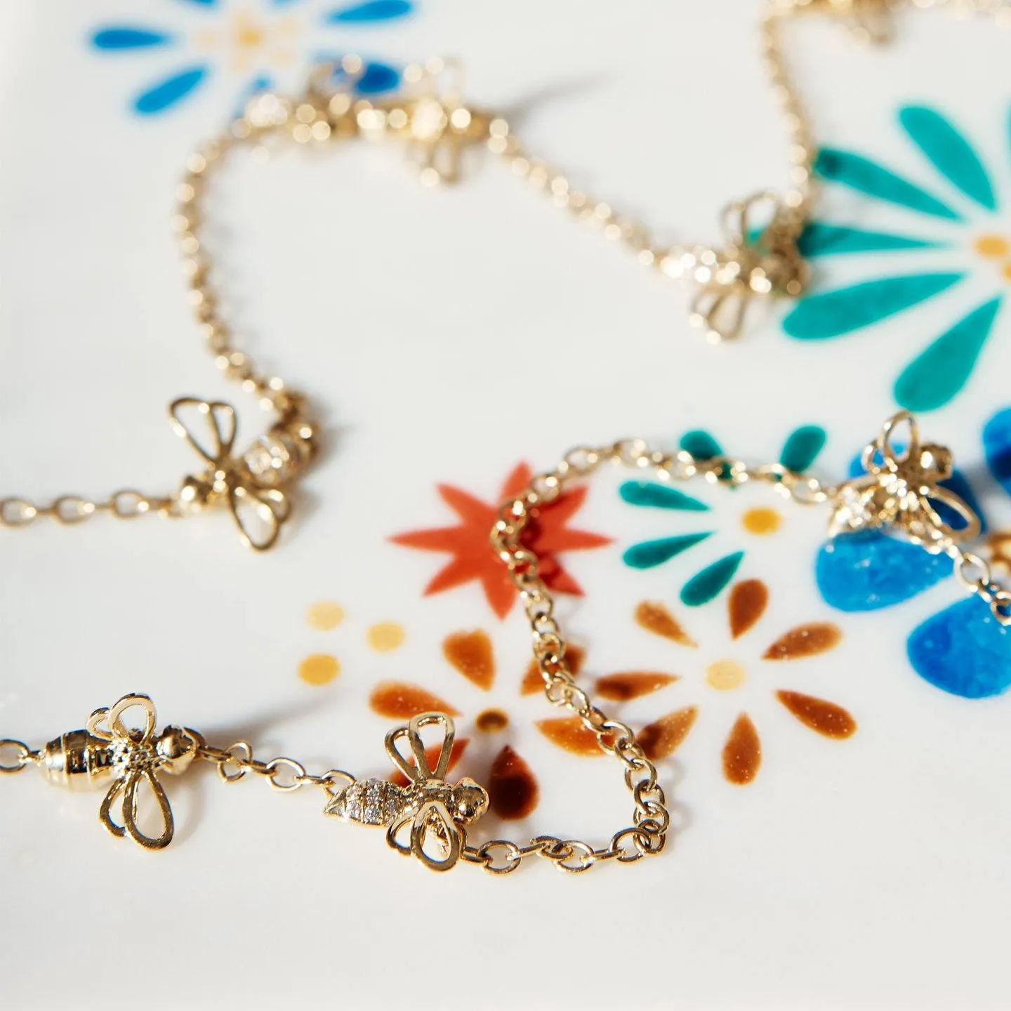 18K Busy Bee Necklace sold by TEMPLE ST CLAIR product image thumbnail 3