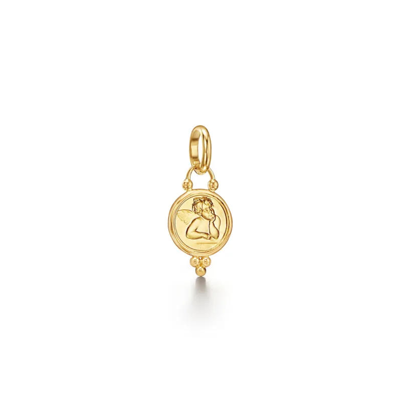 18K Angel Pendant sold by TEMPLE ST CLAIR