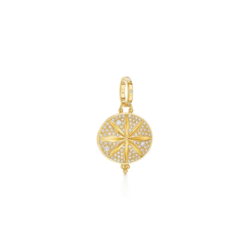 18K Diamond Sorcerer Pendant sold by TEMPLE ST CLAIR