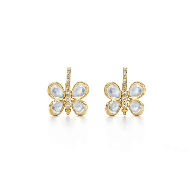 18K Luna Butterfly Earrings sold by TEMPLE ST CLAIR