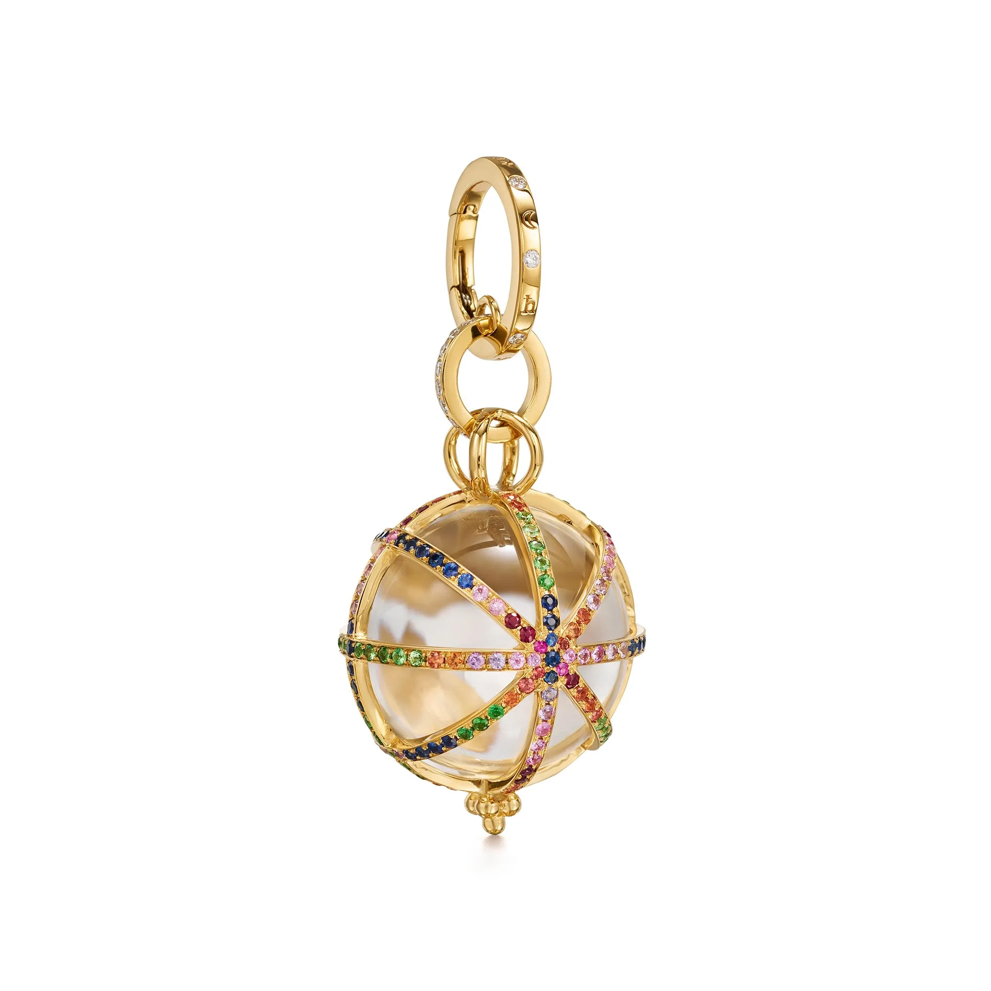 18K Rainbow Cosmic Amulet sold by TEMPLE ST CLAIR