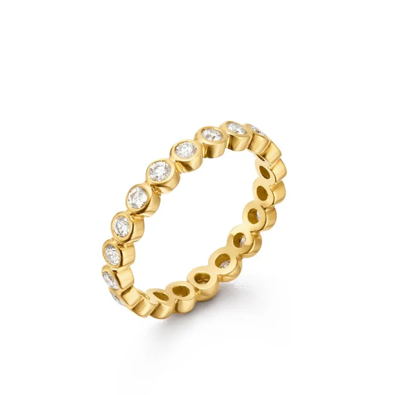 18K Diamond Eternity Ring sold by TEMPLE ST CLAIR