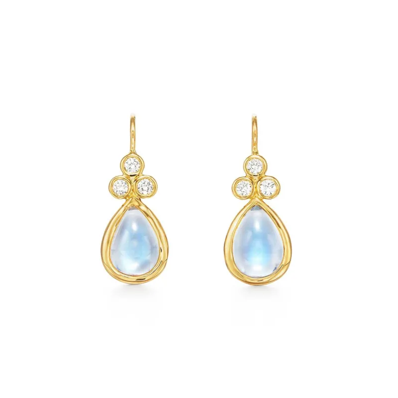 18K Classic Pear Drop Earrings sold by TEMPLE ST CLAIR