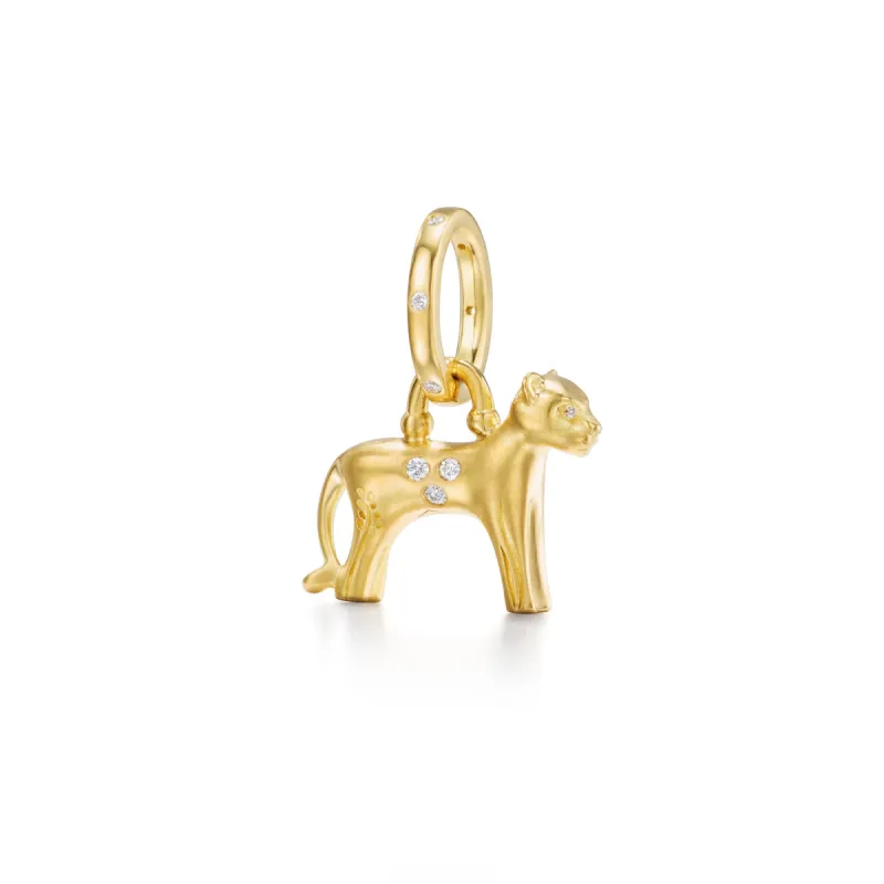 18K Simba Lion Pendant sold by TEMPLE ST CLAIR