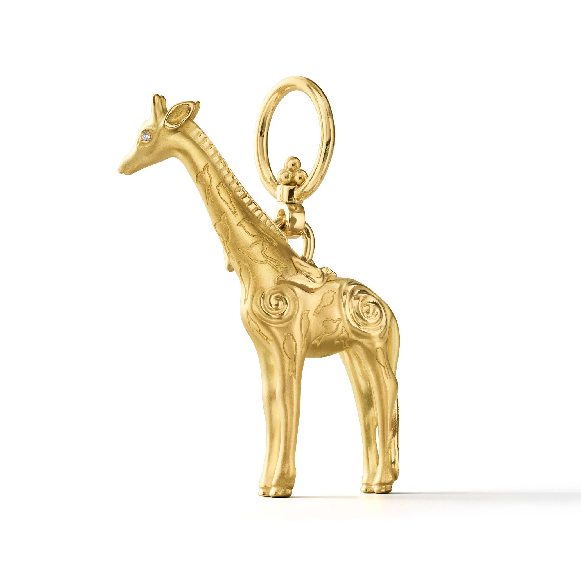 18K Large Twiga Giraffe Pendant sold by TEMPLE ST CLAIR product image thumbnail 3