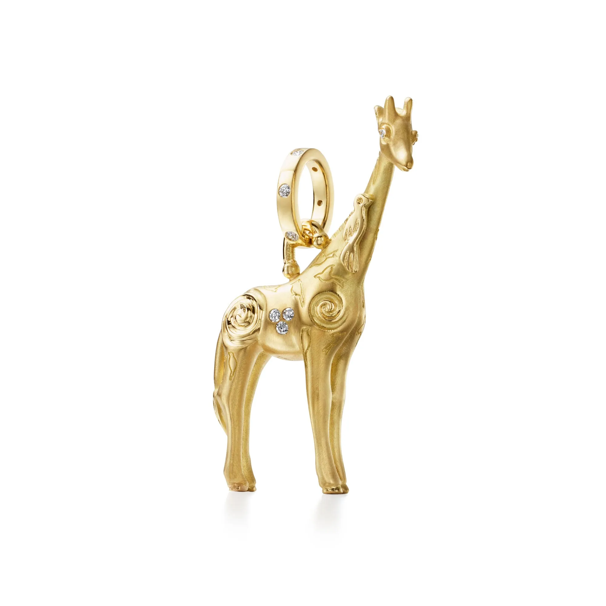 18K Twiga Giraffe Pendant sold by TEMPLE ST CLAIR product image thumbnail 3