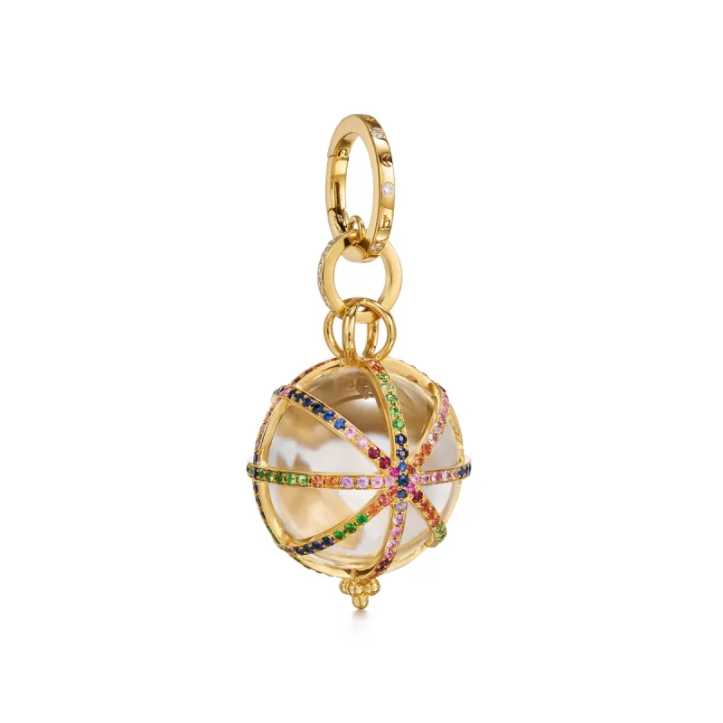 18K Rainbow Cosmic Amulet sold by TEMPLE ST CLAIR
