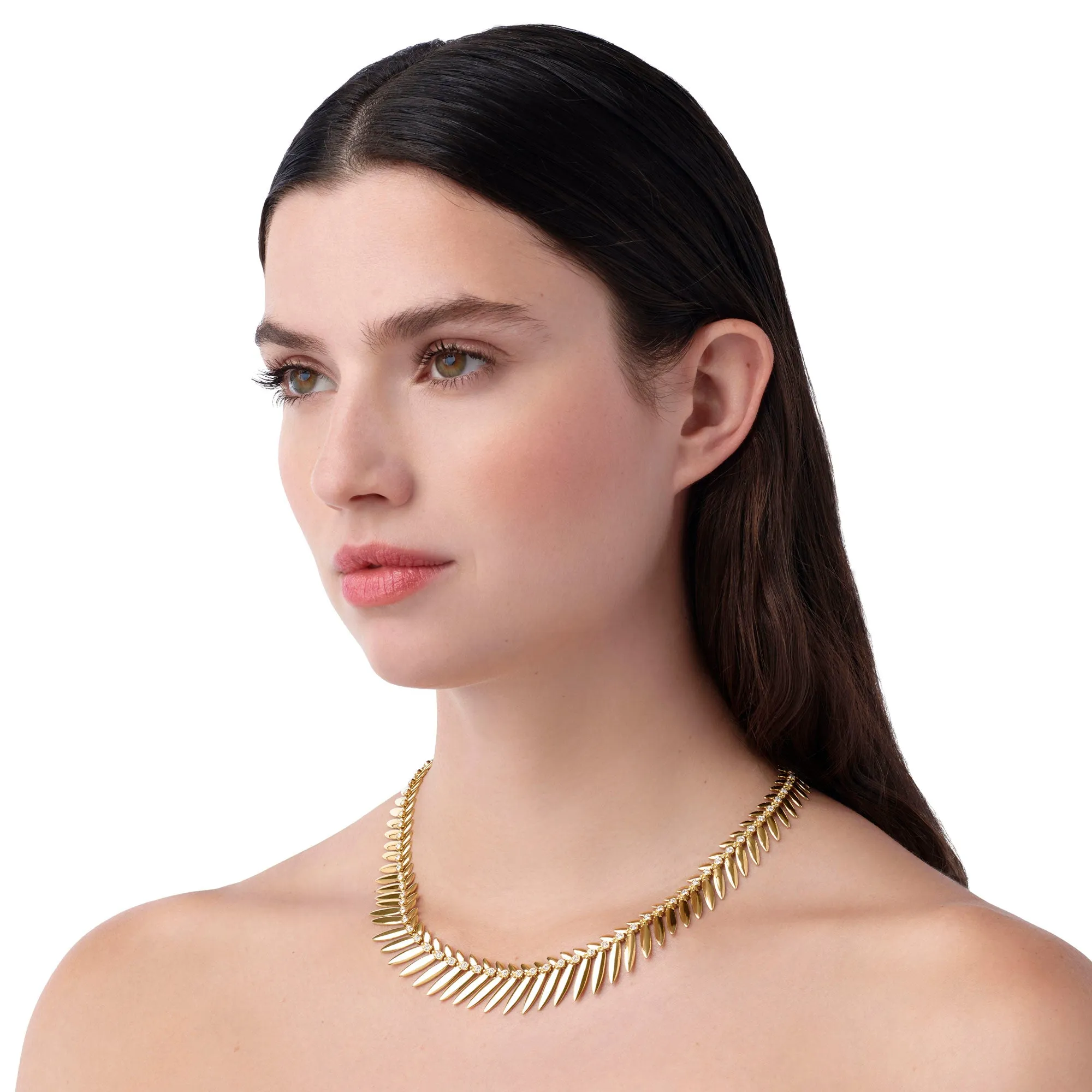 18K Natura Vine Necklace sold by TEMPLE ST CLAIR product image thumbnail 2
