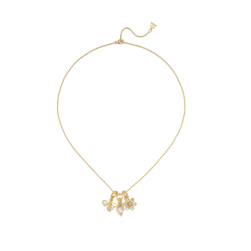 18K Primavera Charm Necklace made by TEMPLE ST CLAIR
