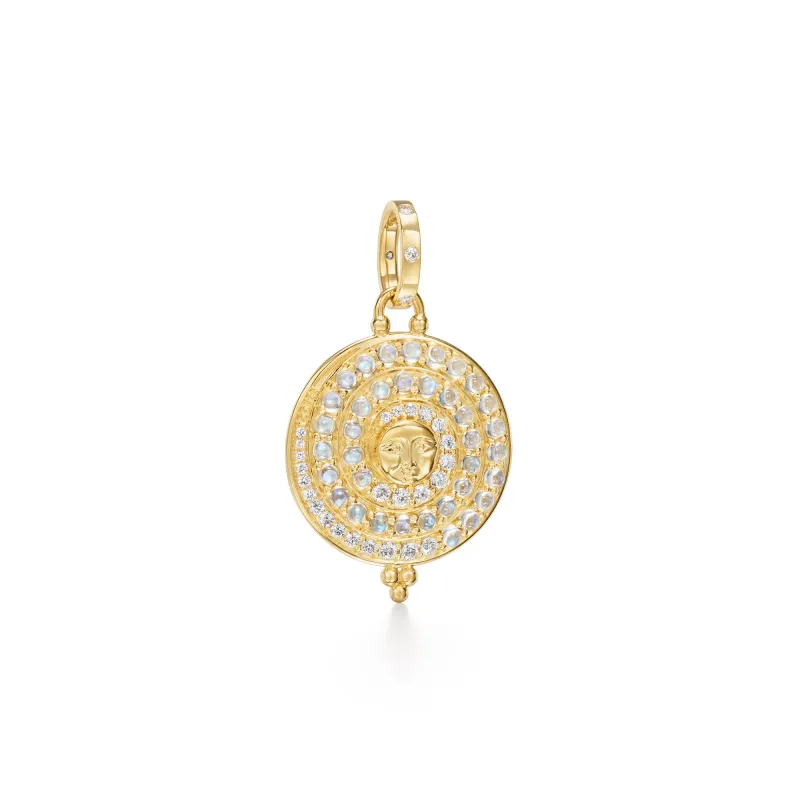 18K Small Lunar Glow Pendant sold by TEMPLE ST CLAIR
