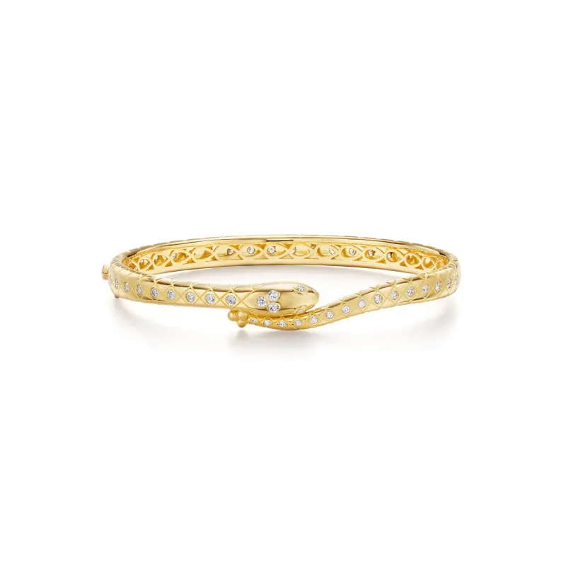18K Delphi Serpent Bracelet sold by TEMPLE ST CLAIR