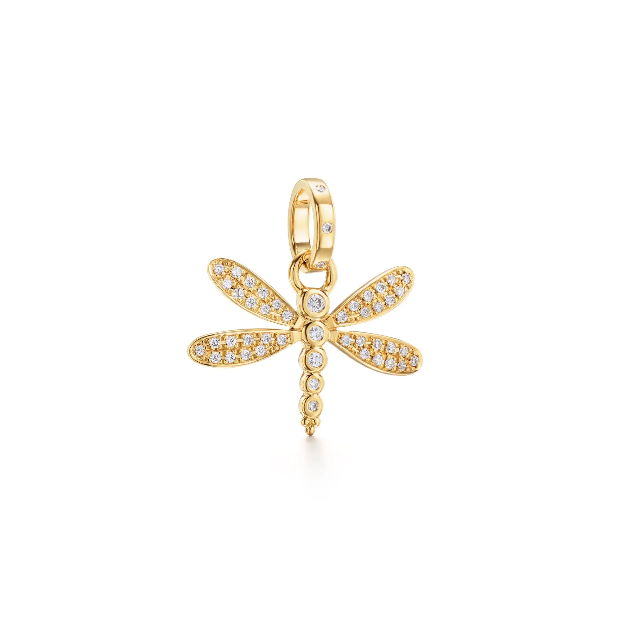 18K Dragonfly Pendant sold by TEMPLE ST CLAIR