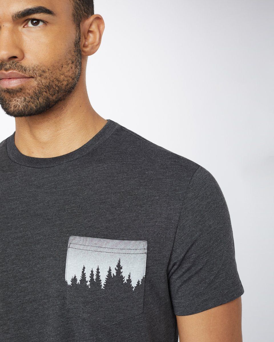 M Juniper Pocket T-Shirt EV2 sold by tentree product image thumbnail 4