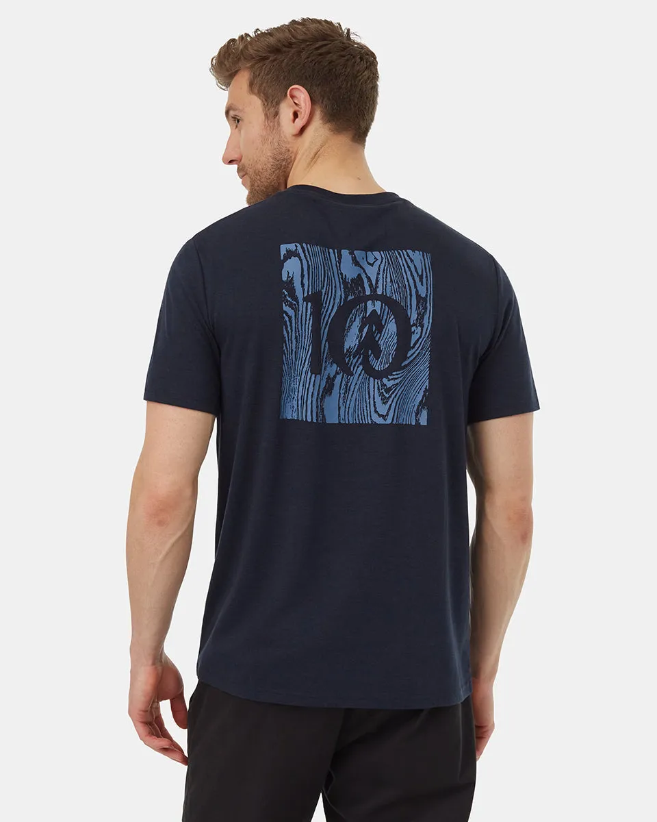 Woodblock Ten T-Shirt sold by tentree product image thumbnail 3