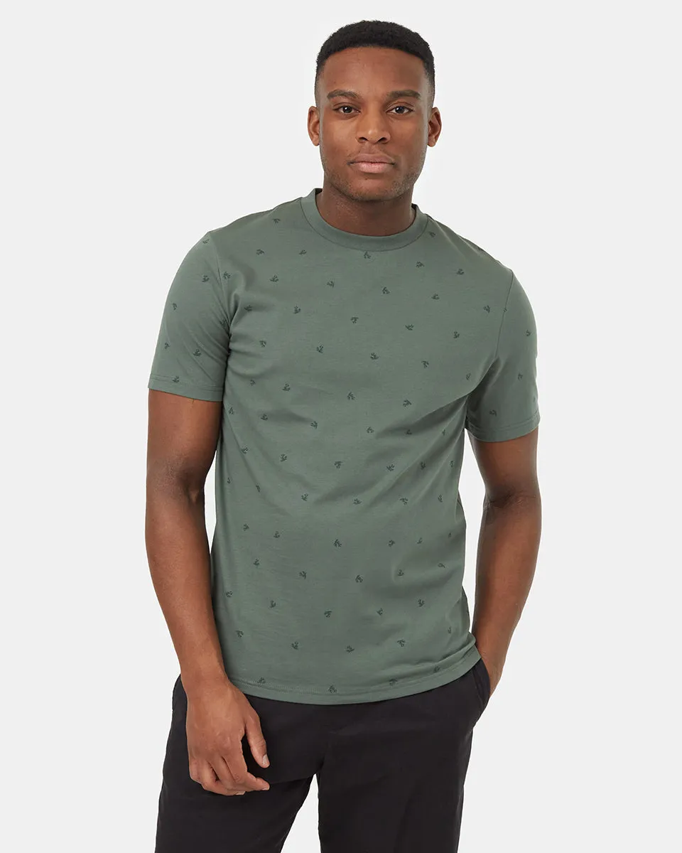 Coral Print T-Shirt sold by tentree