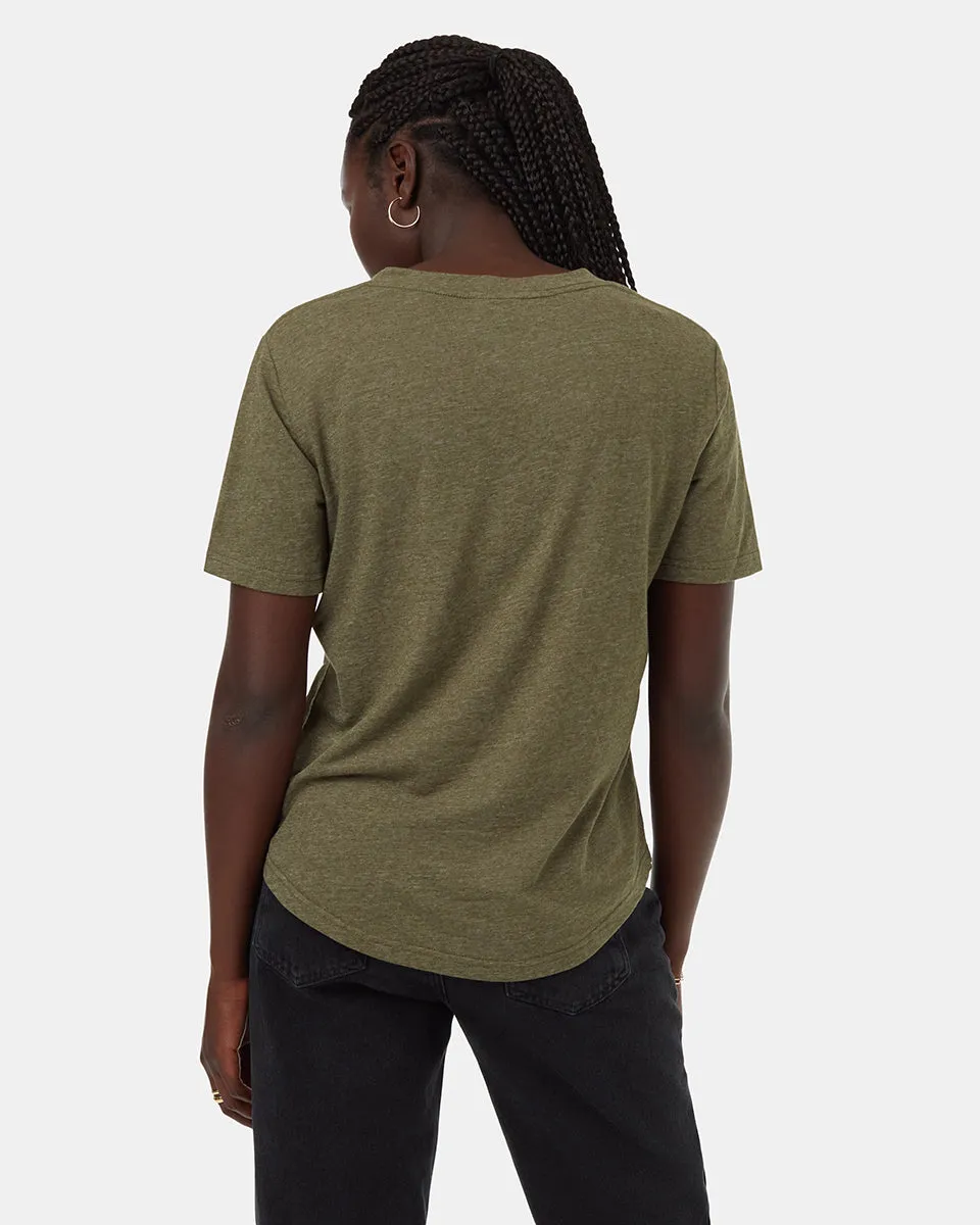 Hemp V-Neck T-Shirt sold by tentree product image thumbnail 3