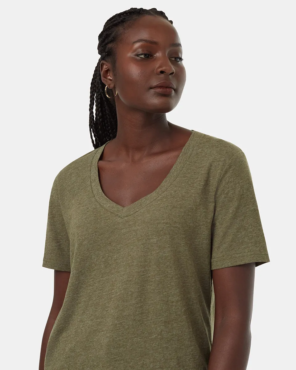 Hemp V-Neck T-Shirt sold by tentree product image thumbnail 4