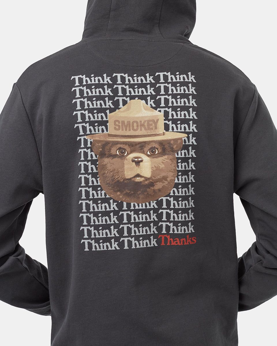 Smokey Bear Think Hoodie sold by tentree