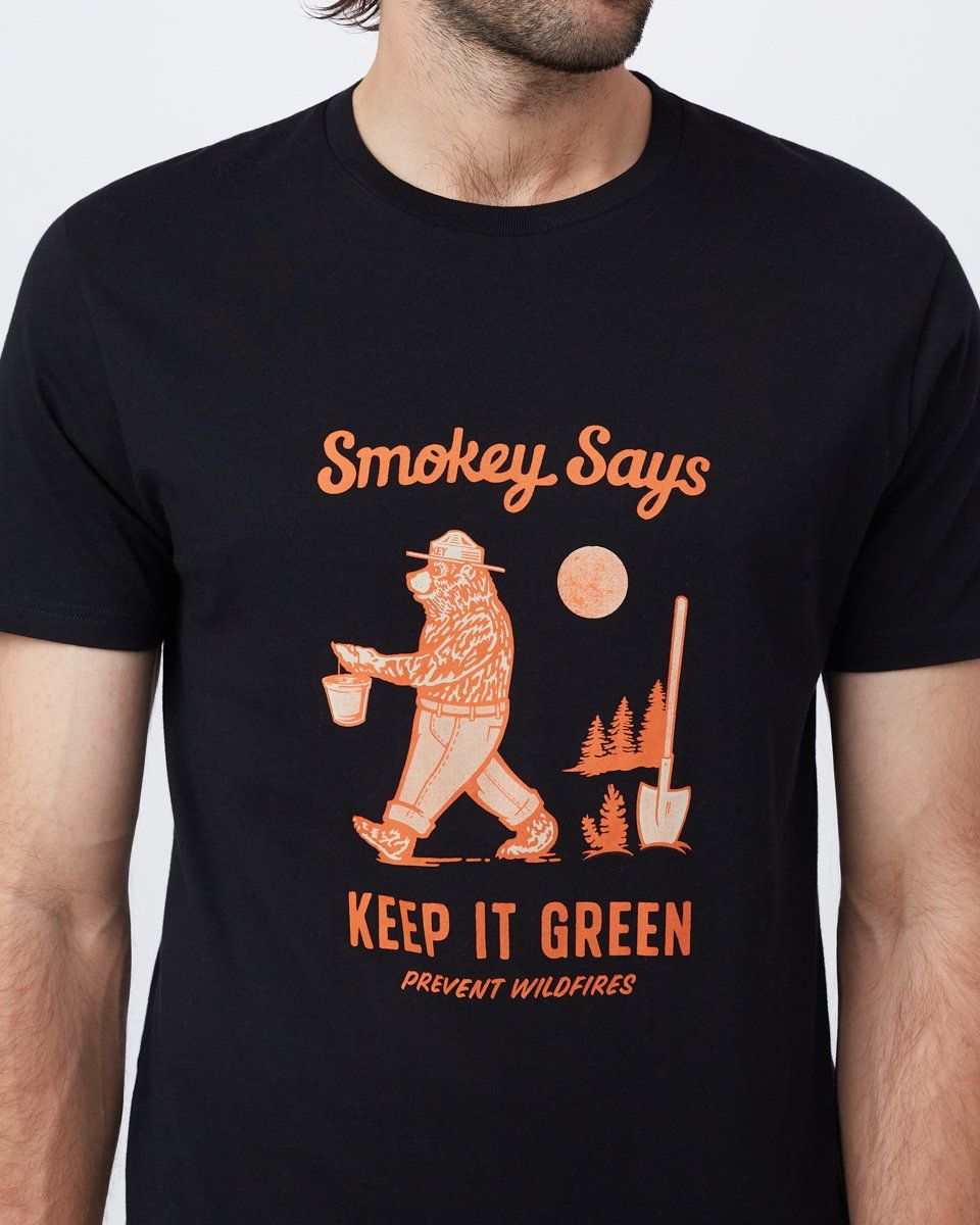 Smokey Bear Says T-Shirt sold by tentree product image thumbnail 2