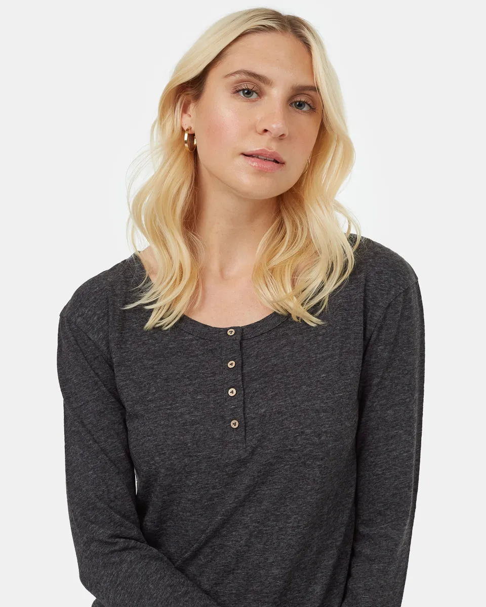 Hemp Henley Longsleeve sold by tentree product image thumbnail 4