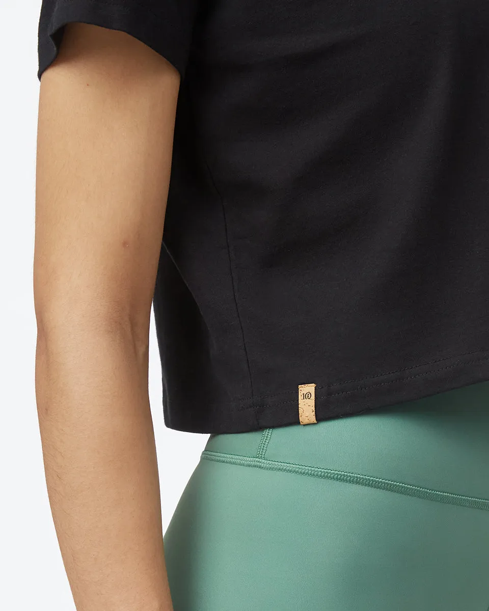 Organic Cotton Oversized Cropped T-Shirt sold by tentree product image thumbnail 5