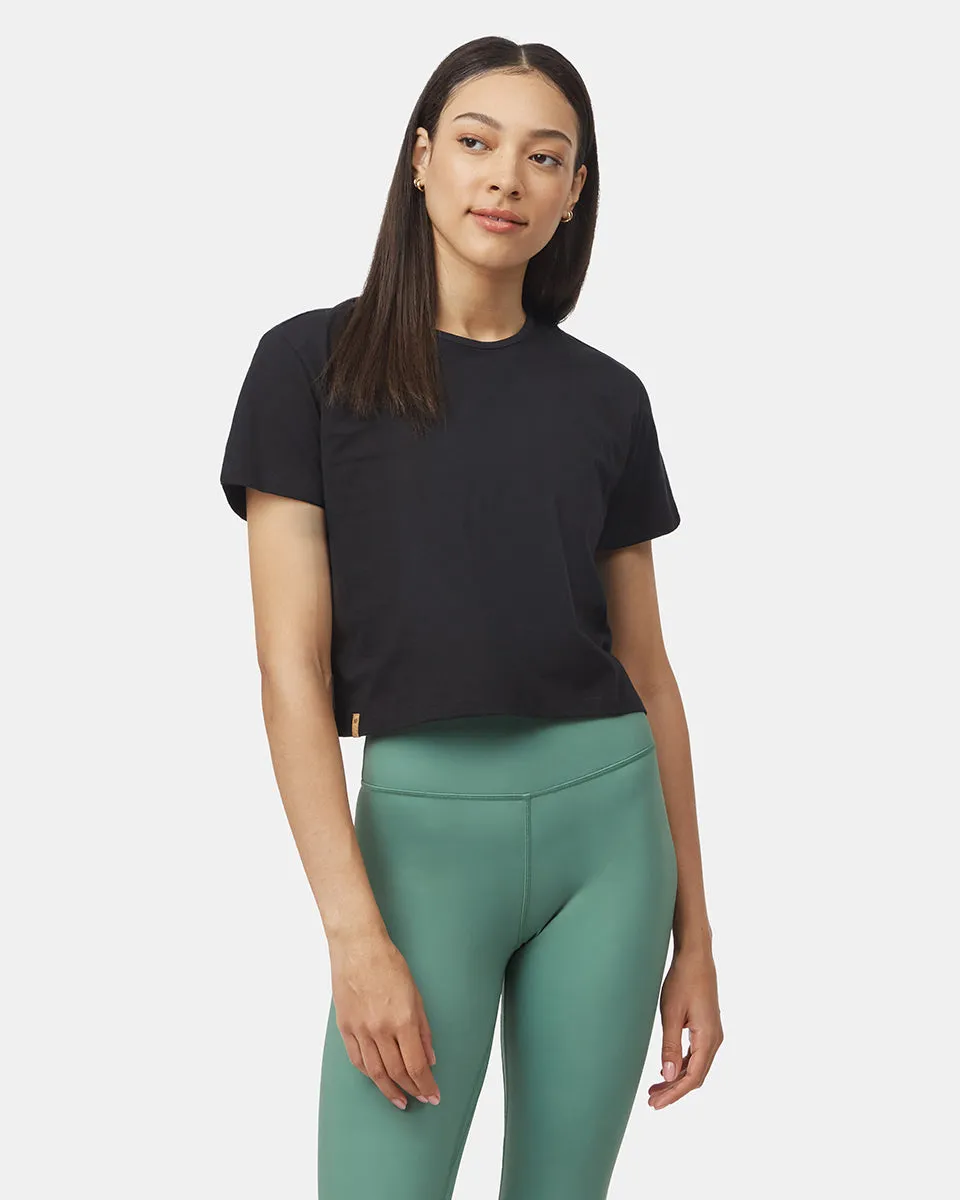 Organic Cotton Oversized Cropped T-Shirt sold by tentree