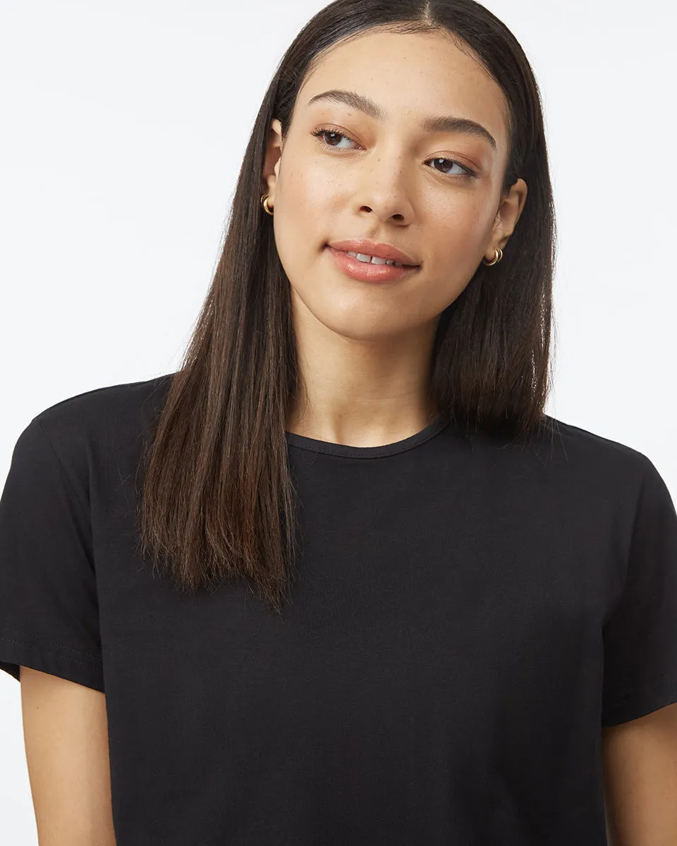 Organic Cotton Oversized Cropped T-Shirt sold by tentree product image thumbnail 4