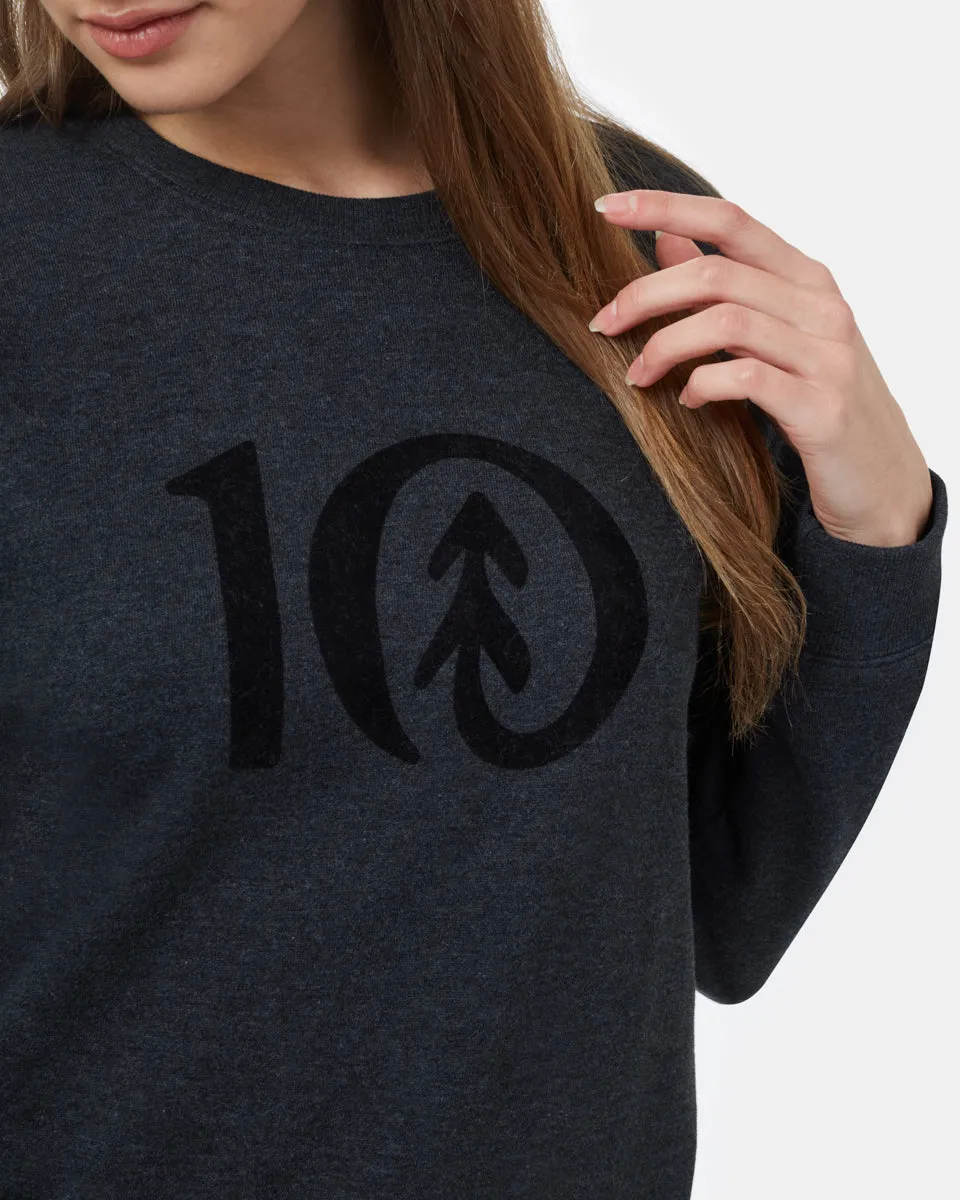 Flocked Logo Crew sold by tentree product image thumbnail 4