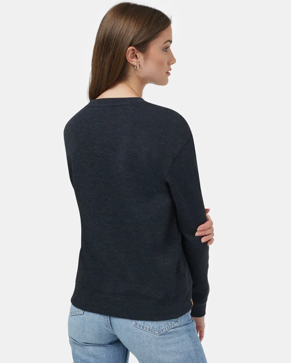 Flocked Logo Crew sold by tentree product image thumbnail 2