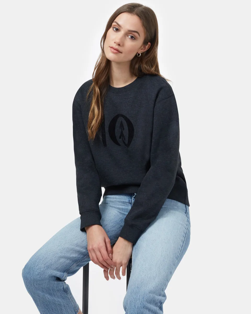 Flocked Logo Crew sold by tentree product image thumbnail 3