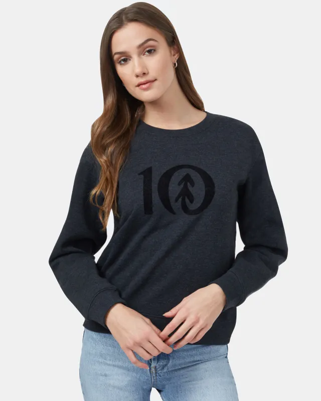 Flocked Logo Crew sold by tentree