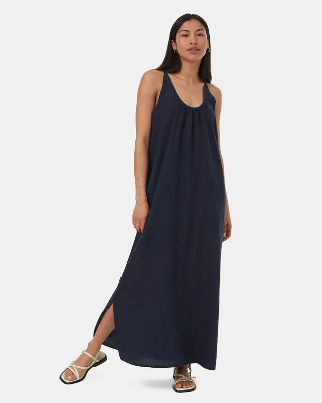 Hemp Reversible Maxi Dress sold by tentree