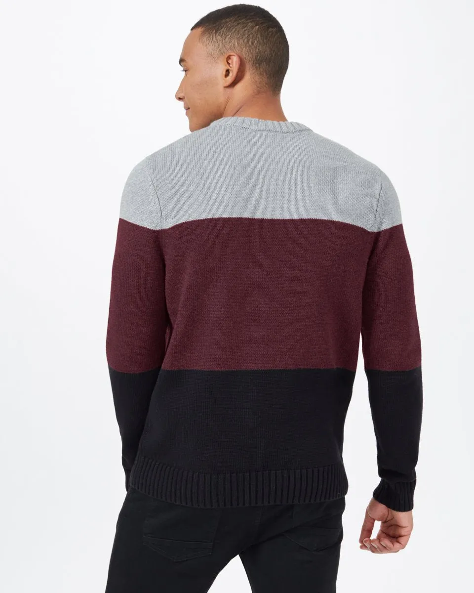 Highline Blocked Crew Sweater sold by tentree product image thumbnail 3