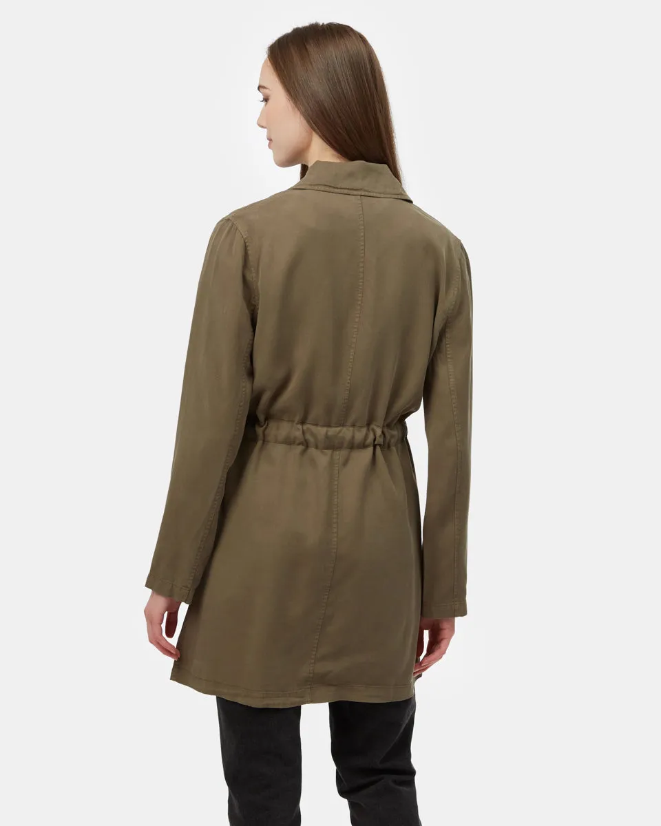 Tencel Soft Trench sold by tentree product image thumbnail 3