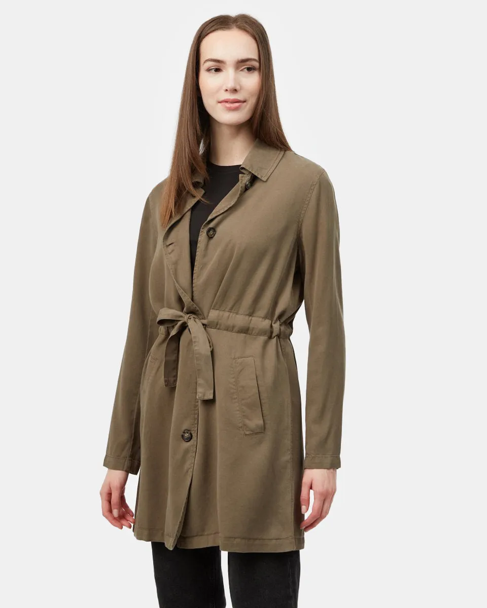 Tencel Soft Trench sold by tentree product image thumbnail 4