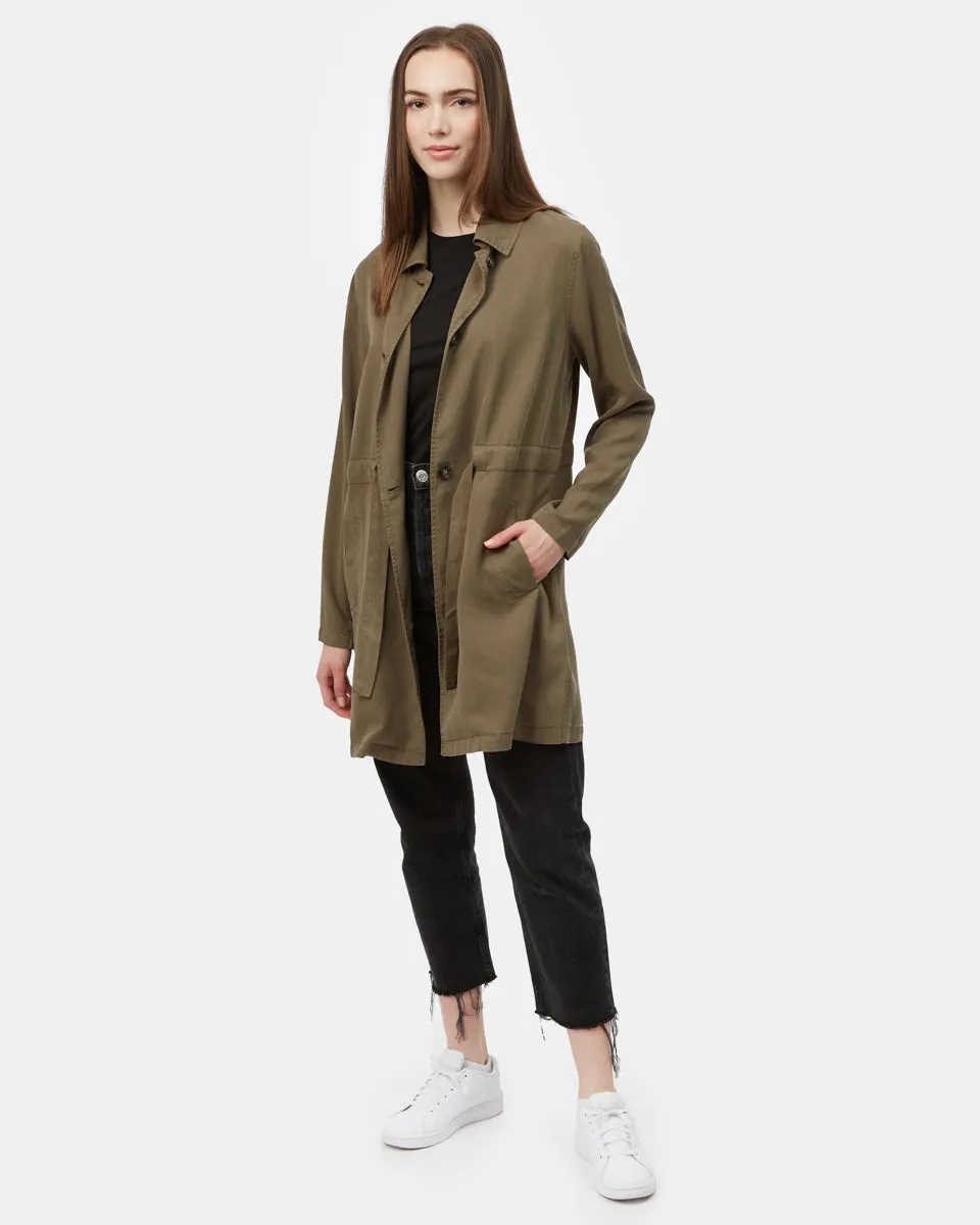 Tencel Soft Trench sold by tentree product image thumbnail 2