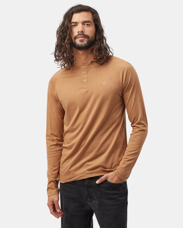 TreeBlend Classic Henley Longsleeve sold by tentree