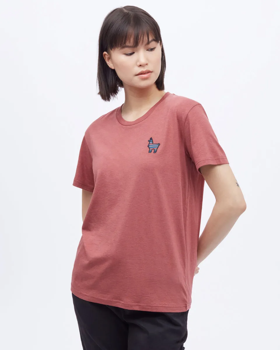Peru Embroidered Llama T-Shirt sold by tentree product image thumbnail 4