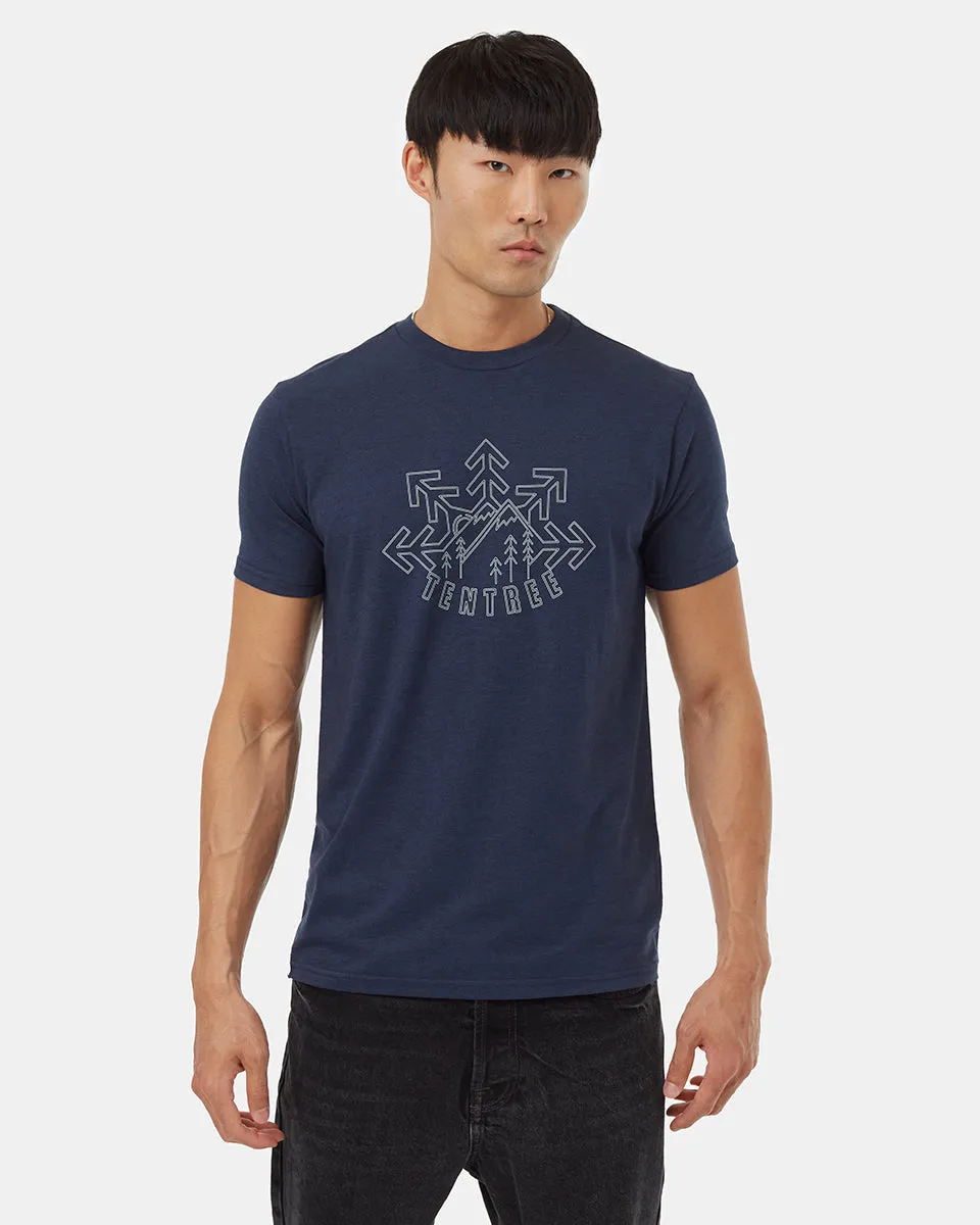 Tentree Winter Mountain T-Shirt sold by tentree