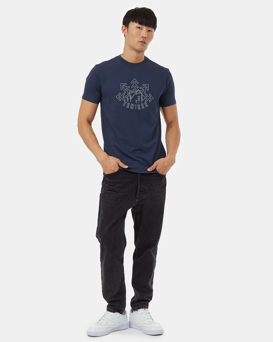 Tentree Winter Mountain T-Shirt sold by tentree product image thumbnail 2