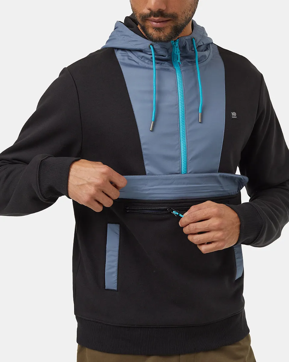 SeaFleece Contrast Anorak Hoodie sold by tentree product image thumbnail 5