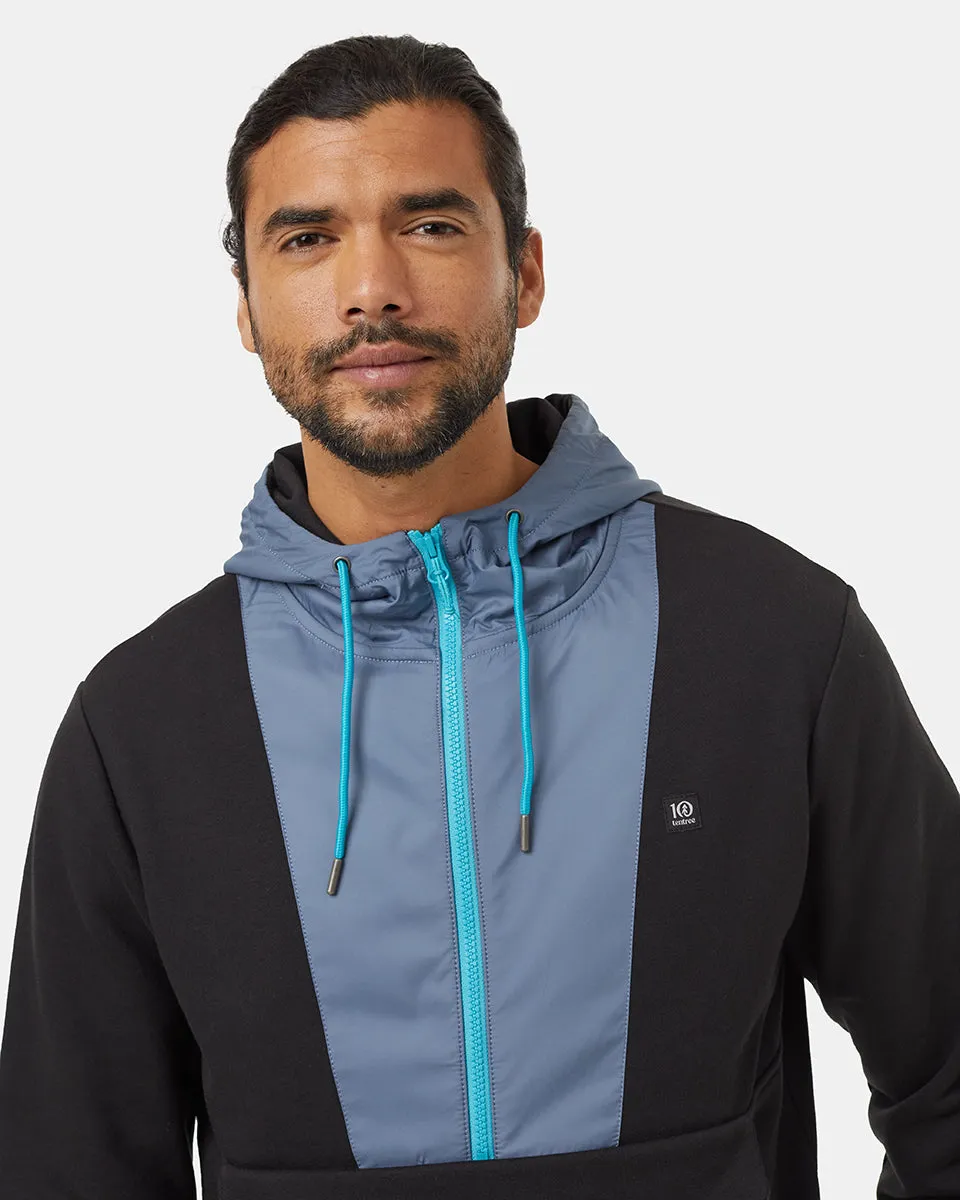 SeaFleece Contrast Anorak Hoodie sold by tentree product image thumbnail 4